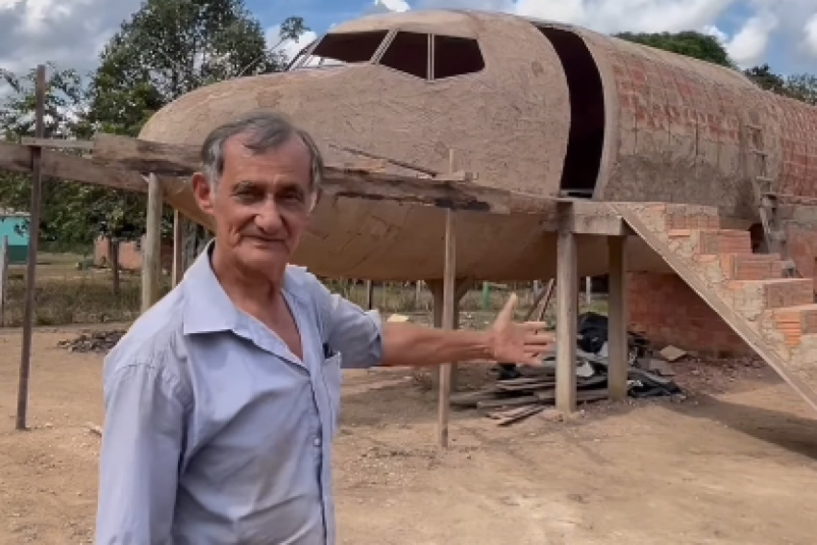 Casa-Avião, Avião, Aviação, Casa em formato de avião