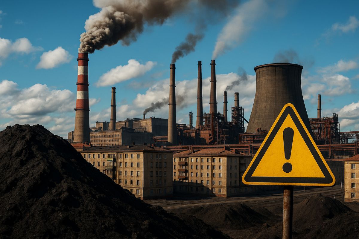 A neve negra de Norilsk revela a poluição extrema causada por enxofre e o permafrost em risco, símbolo do colapso ambiental do Ártico russo.