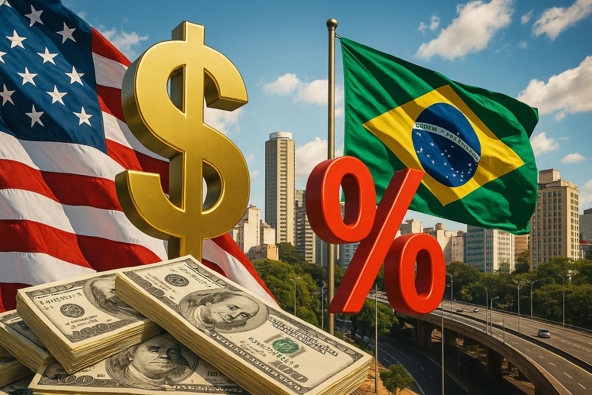 Quando o Federal Reserve muda a taxa de juros, o real sente o impacto imediato — o dólar é, literalmente, a bússola da economia brasileira.