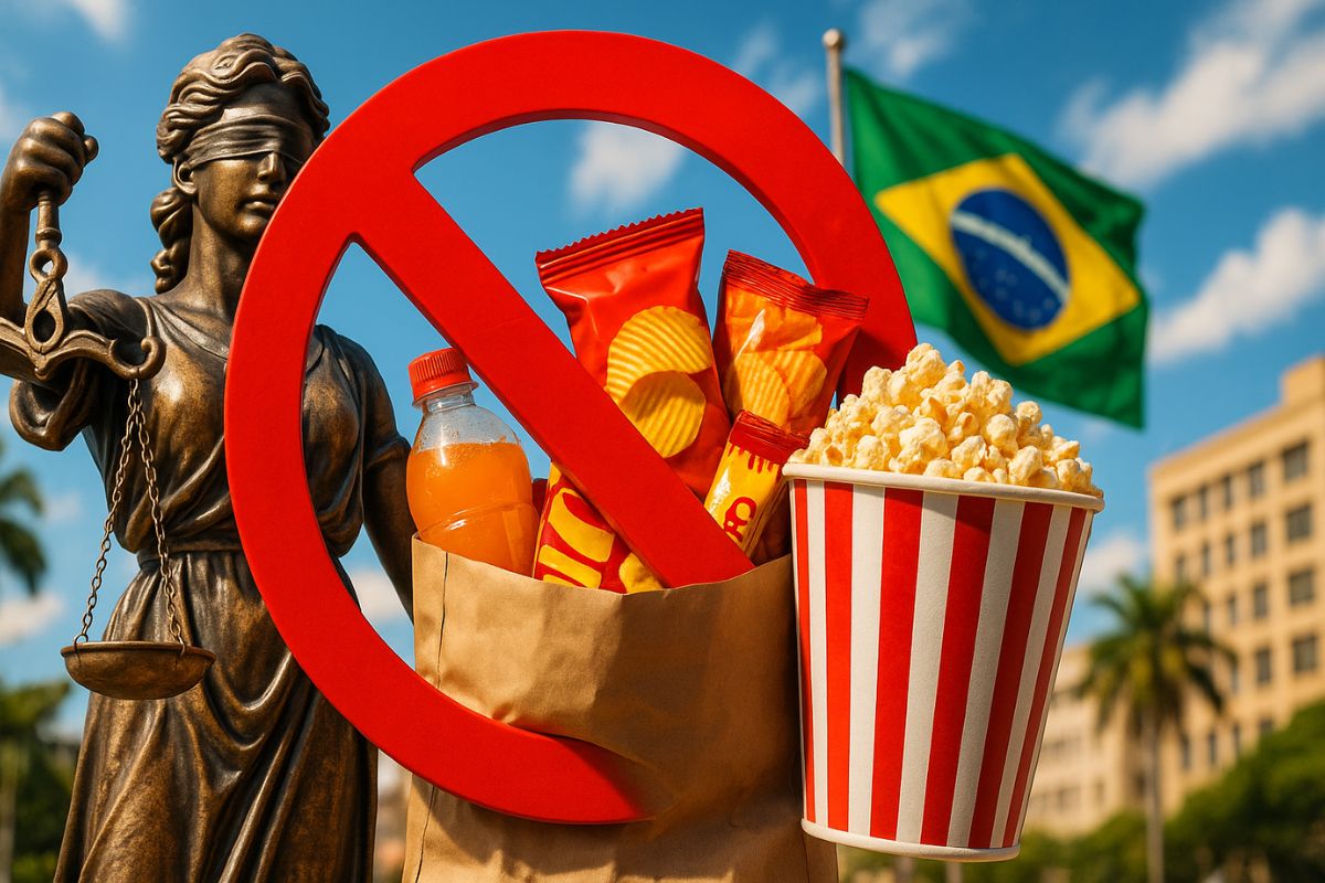 A lei e o Código de Defesa do Consumidor proíbem a venda casada em cinema, e o STJ garante ao consumidor o direito de levar seus próprios alimentos.