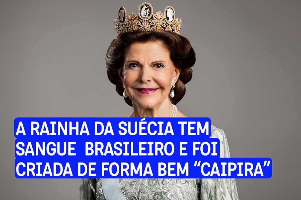 A rainha da Suécia tem sangue brasileiro, viveu em fazenda no interior de São Paulo e cultiva jabuticaba no castelo como símbolo de suas origens.