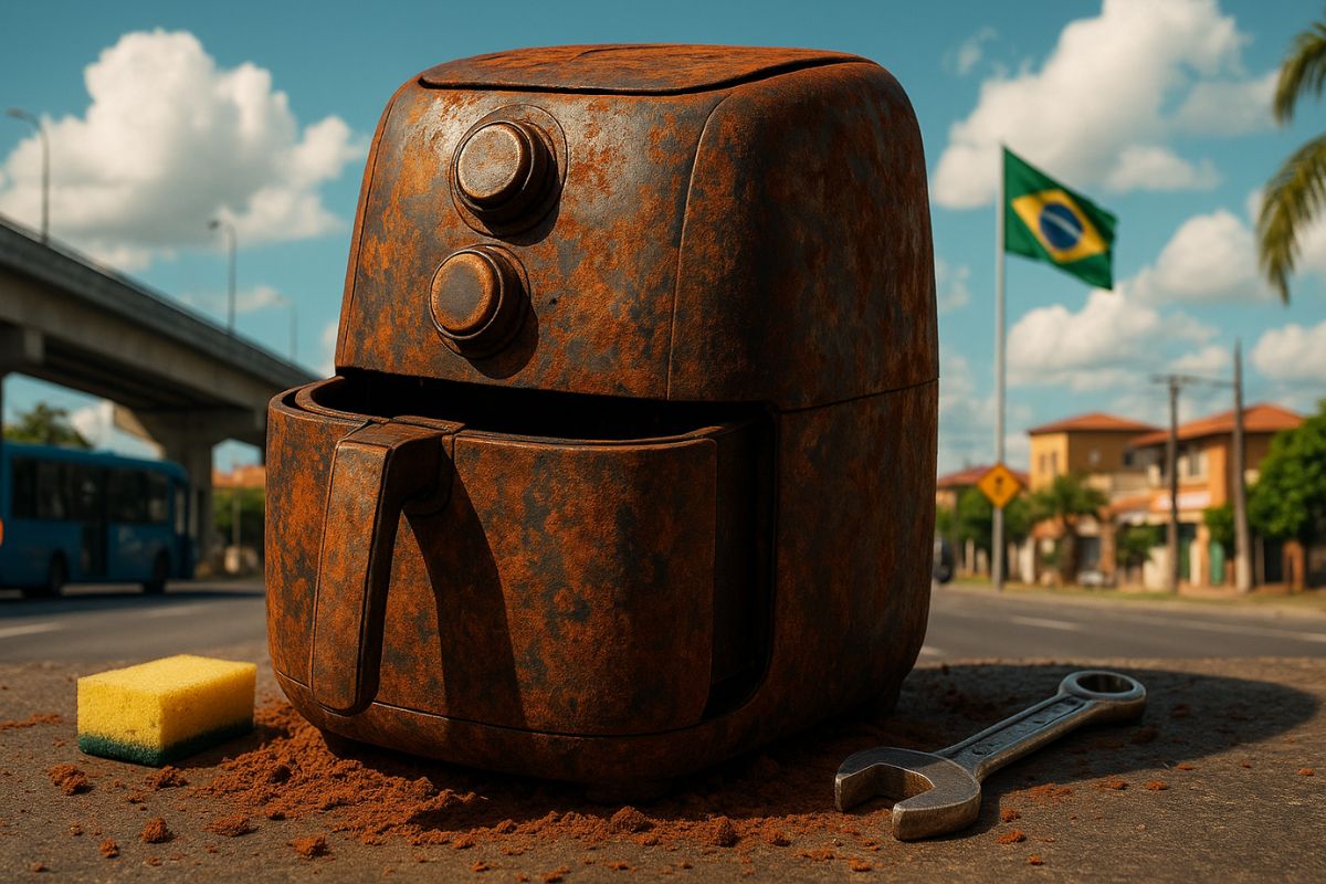 Aprenda como recuperar e proteger sua air fryer enferrujada com técnicas simples de limpeza que eliminam ferrugem do cesto e mantêm o aparelho seguro por mais tempo, prolongando a vida útil da sua fritadeira elétrica.