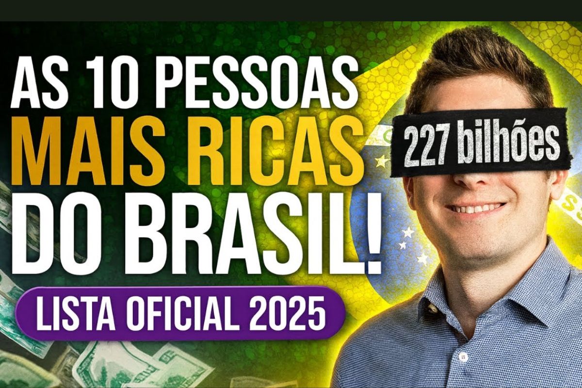 A Forbes revelou em 2025 quem são as pessoas mais ricas do Brasil, com fortunas bilionárias e destaque para o avanço da tecnologia no topo.