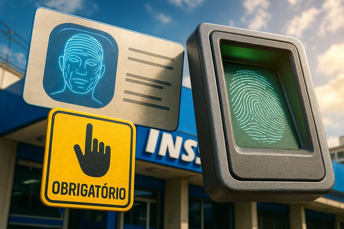 Biometria obrigatória no INSS começa em novembro: aposentados e quem recebe BPC precisam do cadastro facial para evitar pagamento bloqueado.