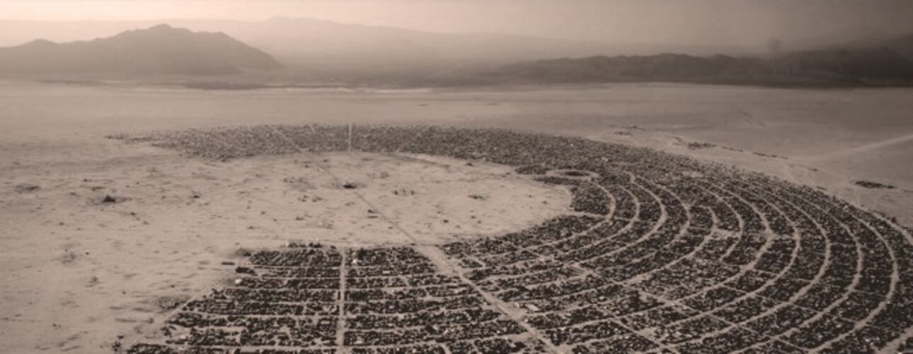 Black Rock City, Ciudad temporaria, desierto