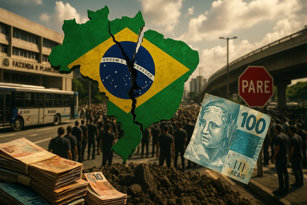 Brasil enfrenta risco de colapso fiscal em 2029, com cortes de gastos, pressão no orçamento e perda de confiança do mercado.