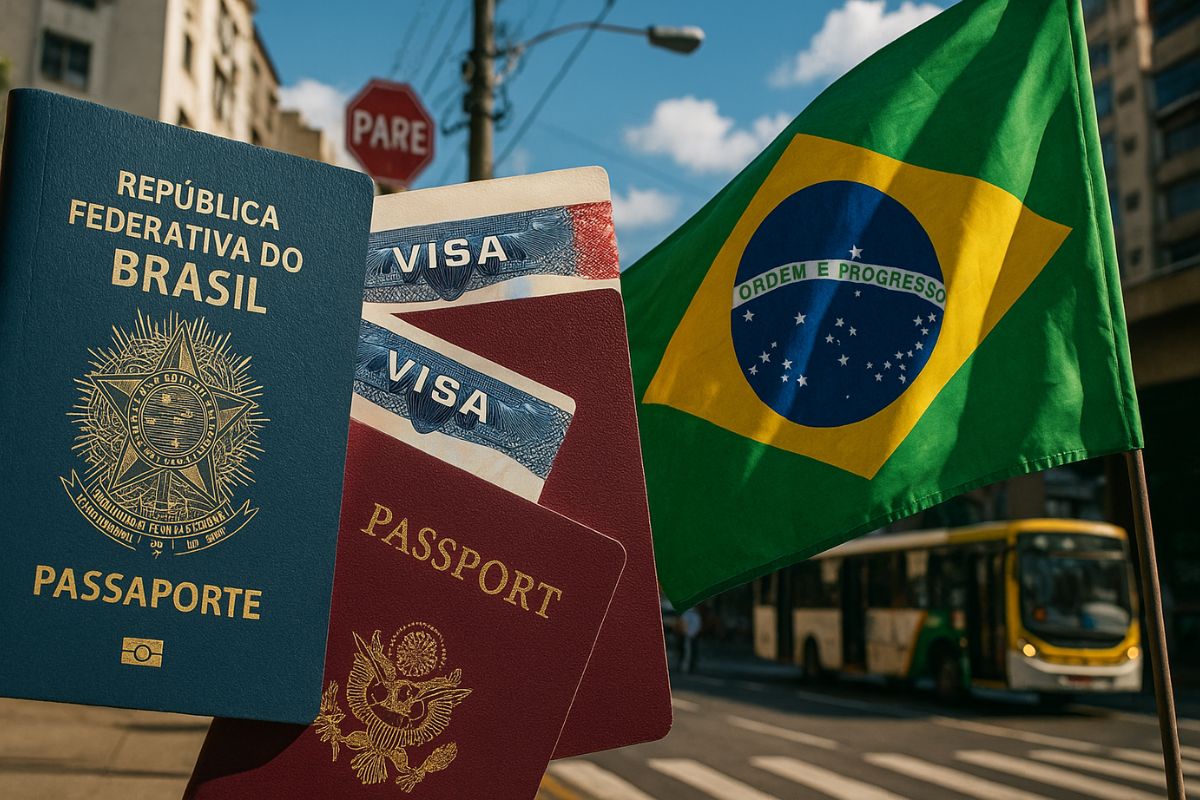 O passaporte americano perdeu posições no ranking global após o Brasil restabelecer o visto com base na reciprocidade, refletindo mudanças na força diplomática e na mobilidade internacional.