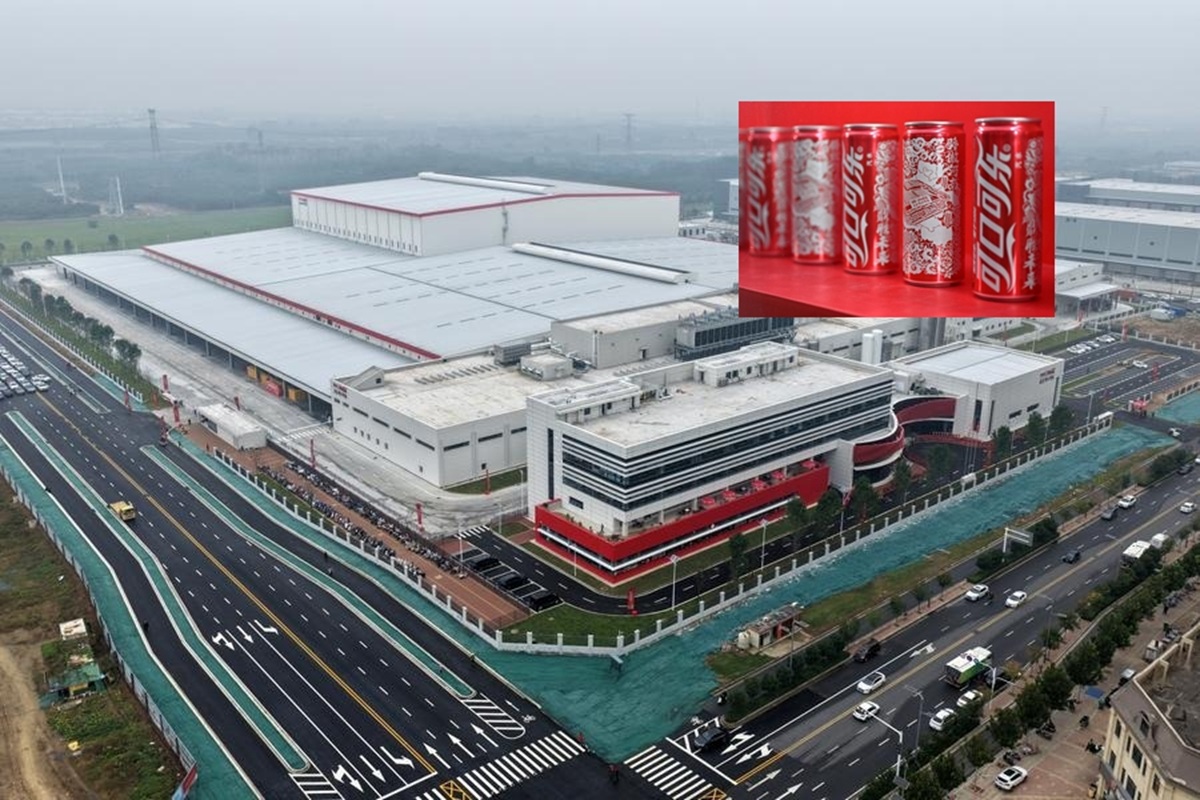 Swire Coca-Cola inaugura megafábrica futurista de 13 hectares na China, com robôs, energia solar e produção anual de 1 milhão de toneladas