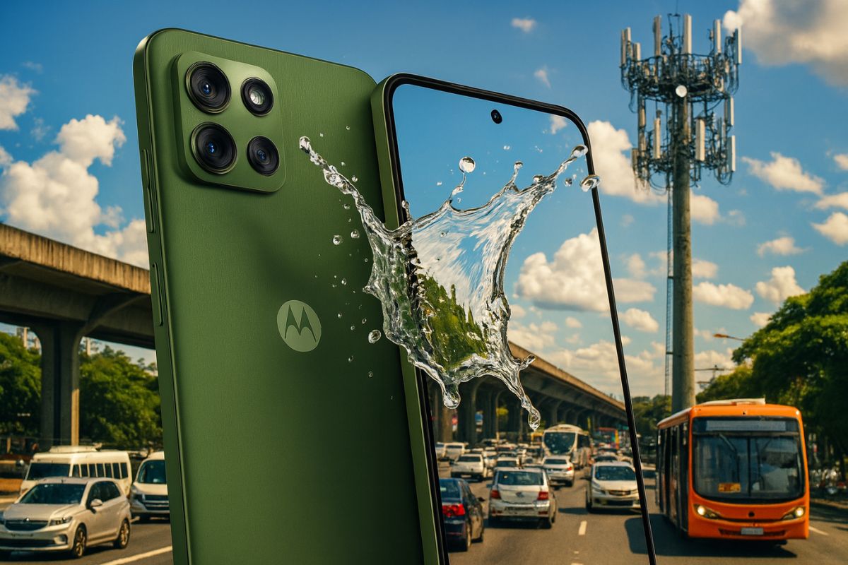 O Moto G56 oferece proteção à água, tela Full HD+, som estéreo Dolby e carregador 33 W na caixa, unindo custo-benefício e qualidade real.