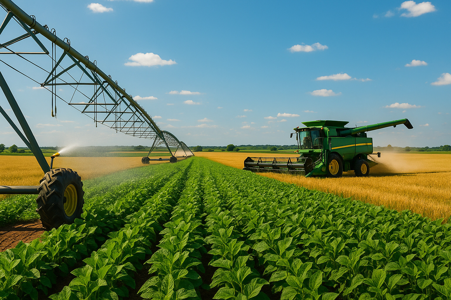 SLC; Área; Sustentabilidade; Irrigação.