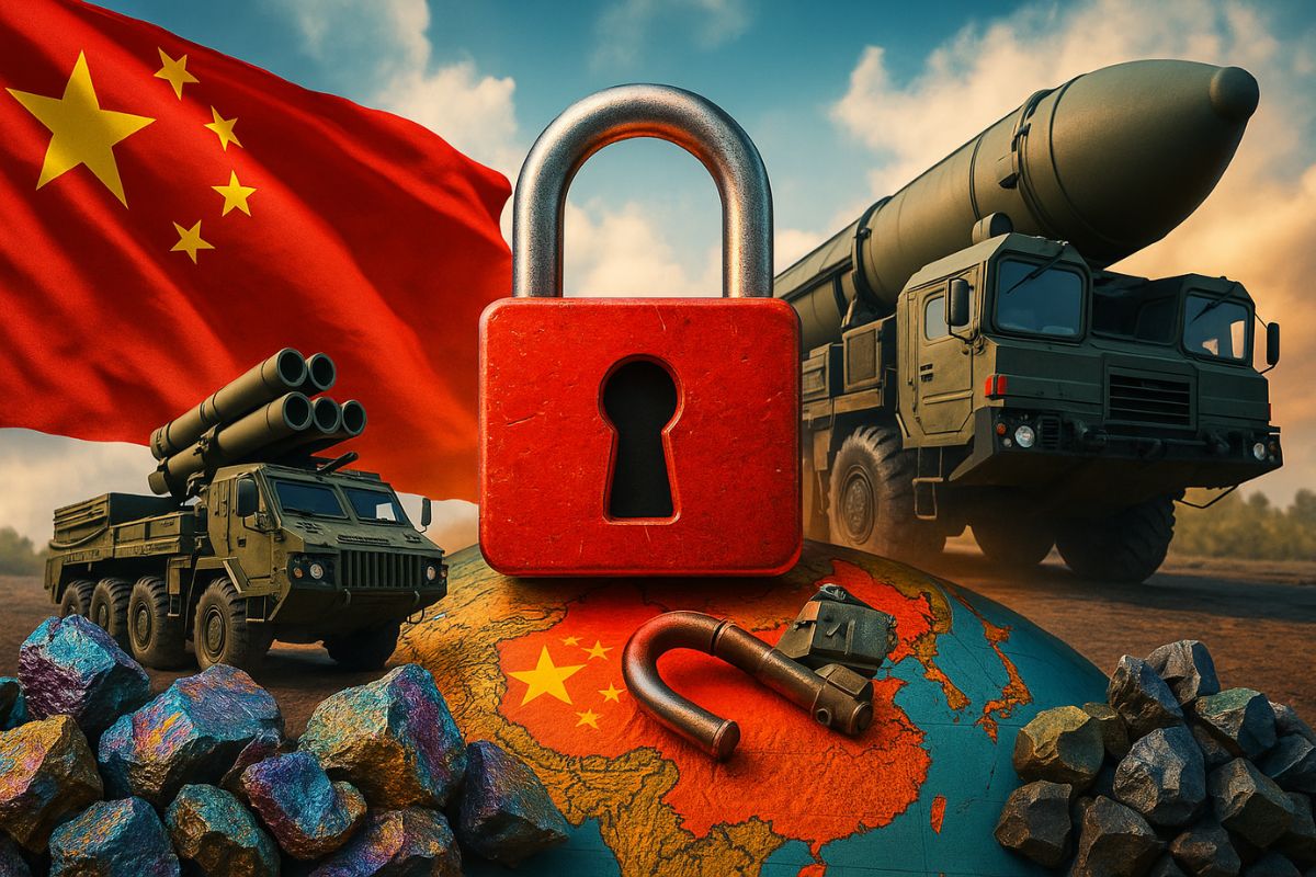 A China amplia controles de exportação sobre tecnologias ligadas às terras-raras, citando segurança nacional e impacto global no setor estratégico.