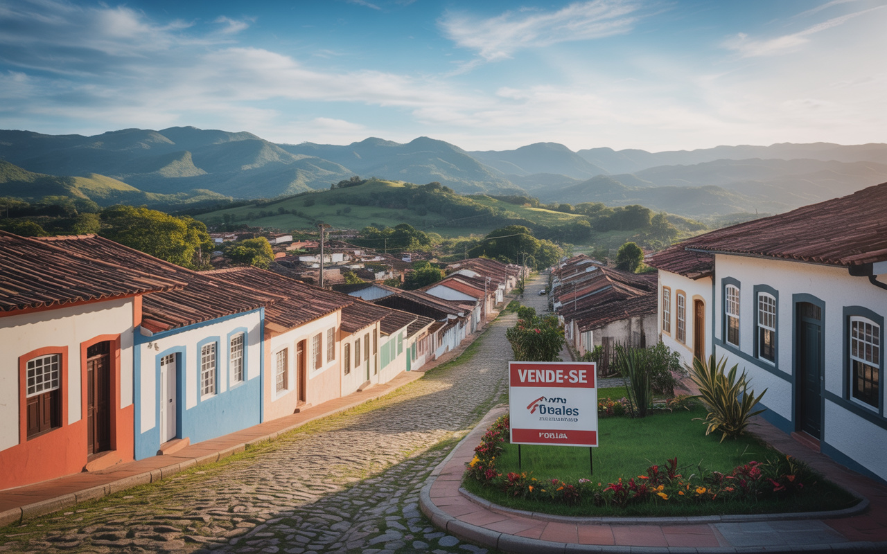 Cidade do interior oferece casas a partir de R$ 100 mil e terrenos por R$ 40 mil: oportunidade rara para morar ou investir