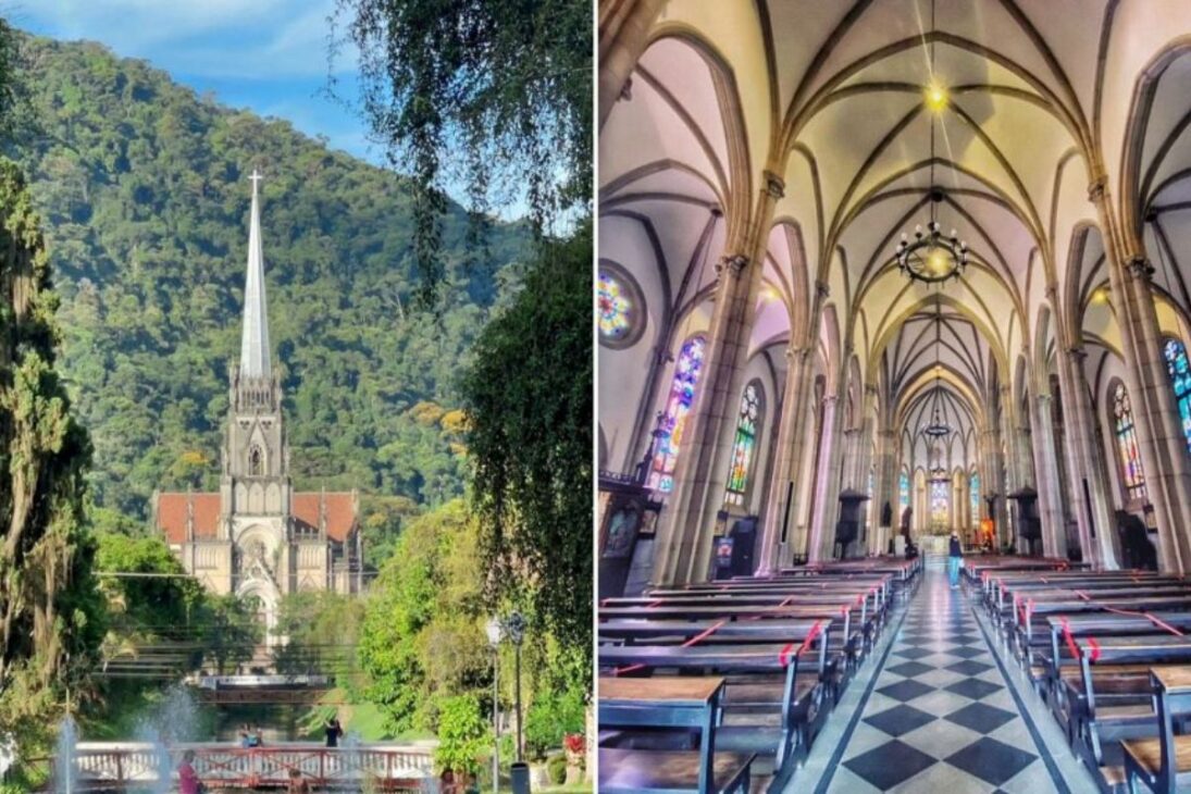 Ciudad en la sierra de Río fue la residencia de verano del Emperador Dom Pedro II, alberga el Museo Imperial con la corona original y preserva un clima de realeza hasta hoy