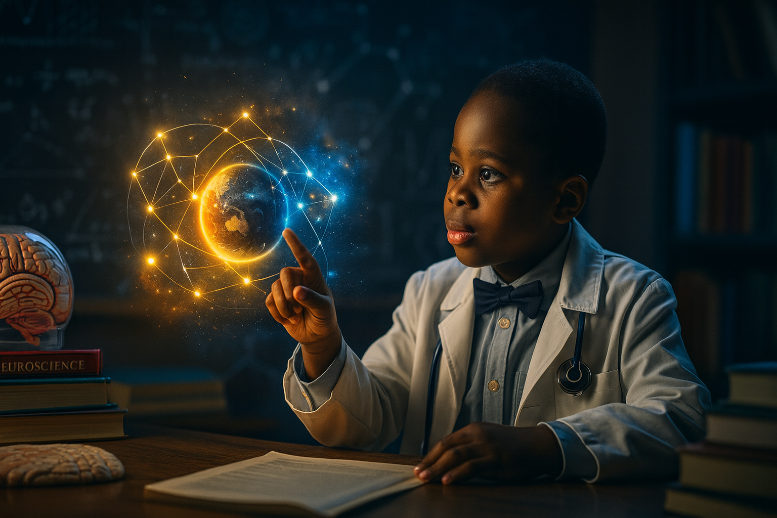 Com apenas 10 anos e QI comparado ao de Albert Einstein, este menino domina neurociência, cria suas próprias teorias sobre o universo e desafia os limites da inteligência humana