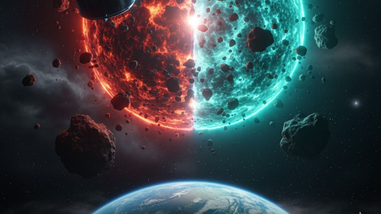 Entenda o mistério do cometa interestelar 3I/ATLAS: sua surpreendente mudança de cor para verde, o debate sobre seu tamanho e o silêncio da NASA.