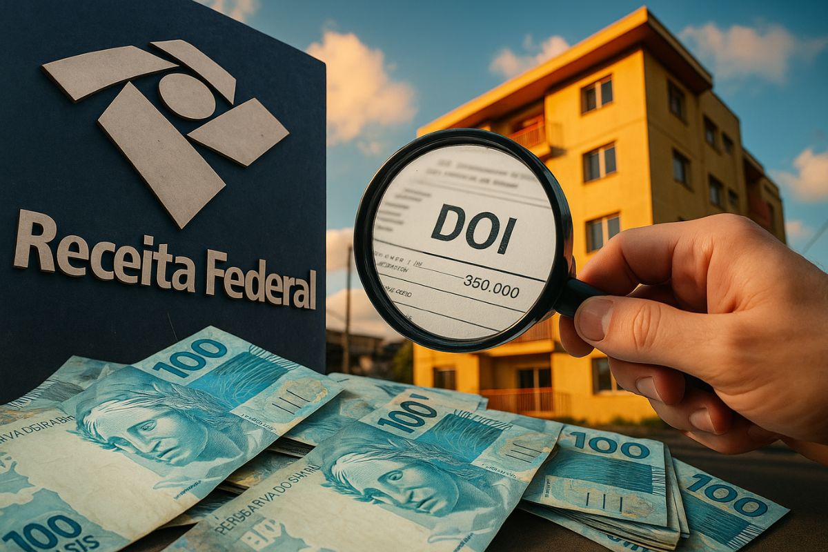 A Receita Federal cruza a DOI com o Imposto de Renda para detectar subfaturamento e lançar contribuintes na malha fina com precisão inédita.