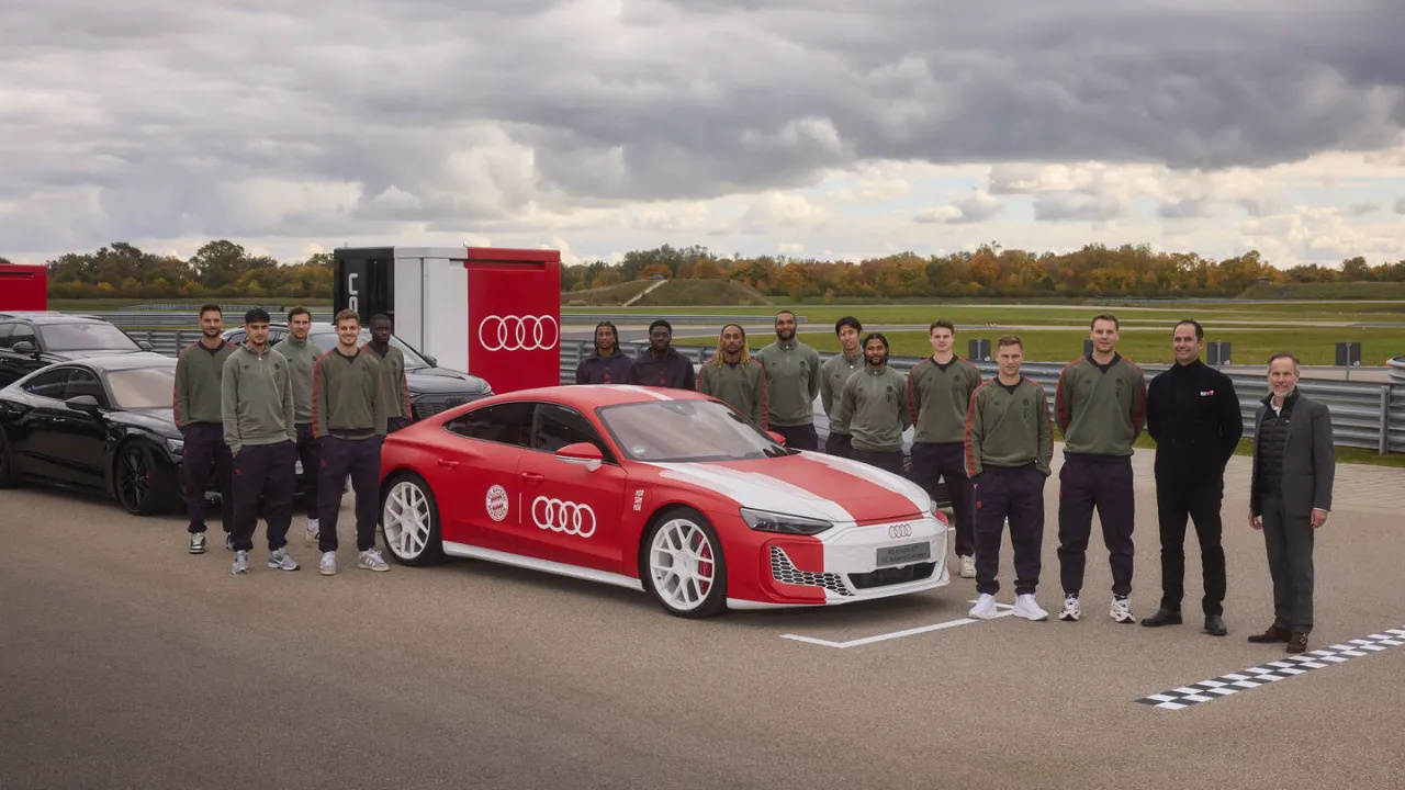 Craques do Bayern de Munique recebem nova frota da Audi