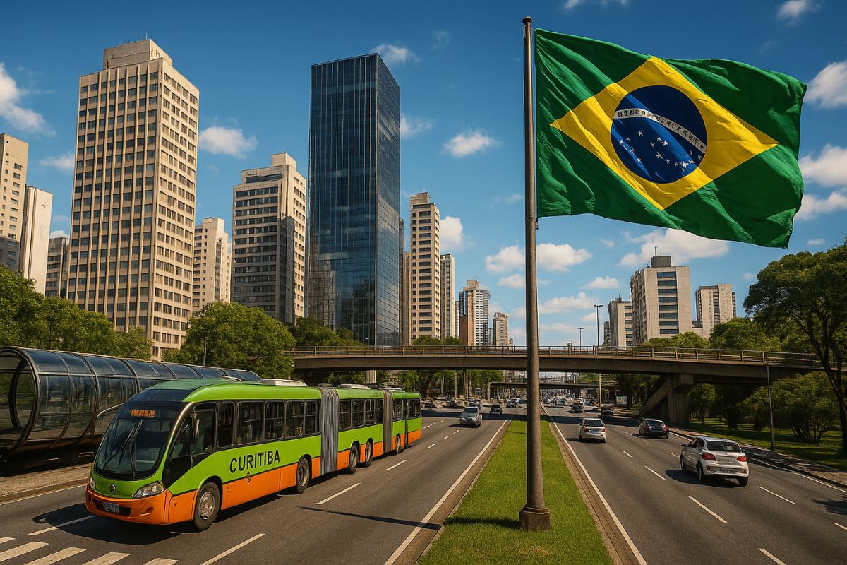 Curitiba é referência global em cidade inteligente no Brasil, com mobilidade, sustentabilidade e inovação reconhecidas pela ONU.