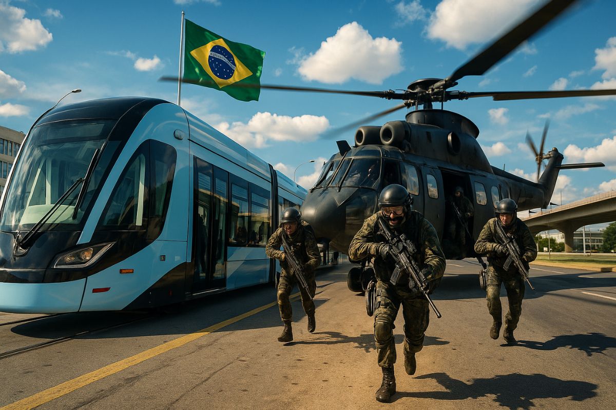 O governo federal fechou acordo com o Exército para retomar área bilionária em Brasília e impulsionar projetos ferroviários por meio de um novo modelo de concessão, unindo mobilidade, habitação e desenvolvimento urbano.