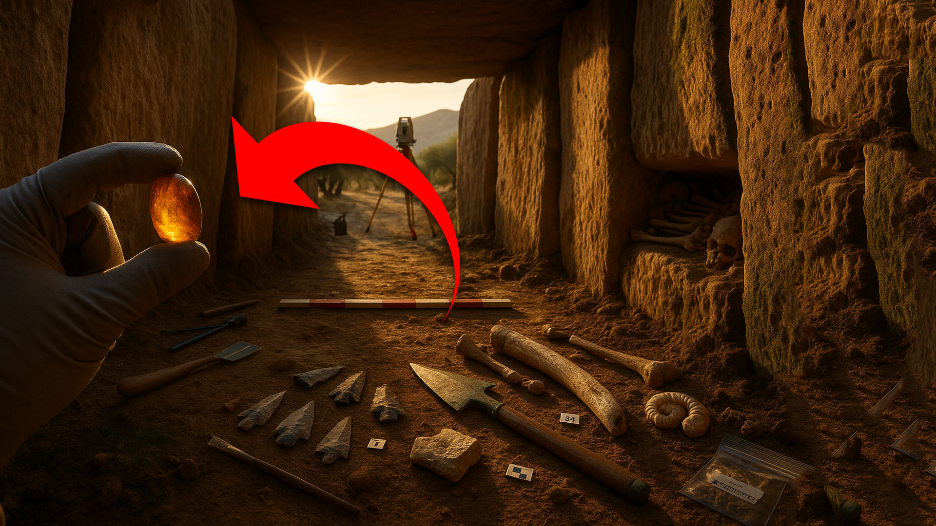 Descoberta de tumba de pedra com cerca de 5.000 anos revela tesouro arqueológico que pode mudar cronologias do megalitismo