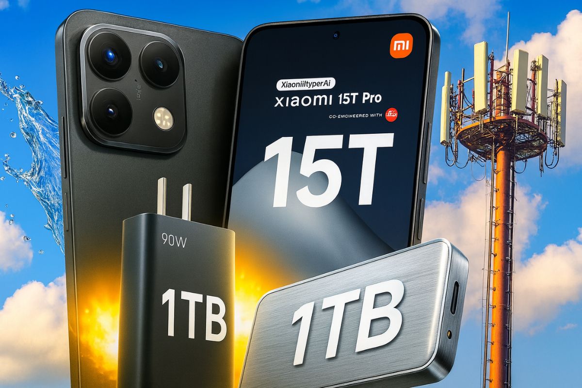 O Xiaomi 15T Pro chega como smartphone premium com certificação IP68, recarga de 90W e câmeras em parceria com a Leica, combinando potência, design e recursos avançados em um único topo de linha.