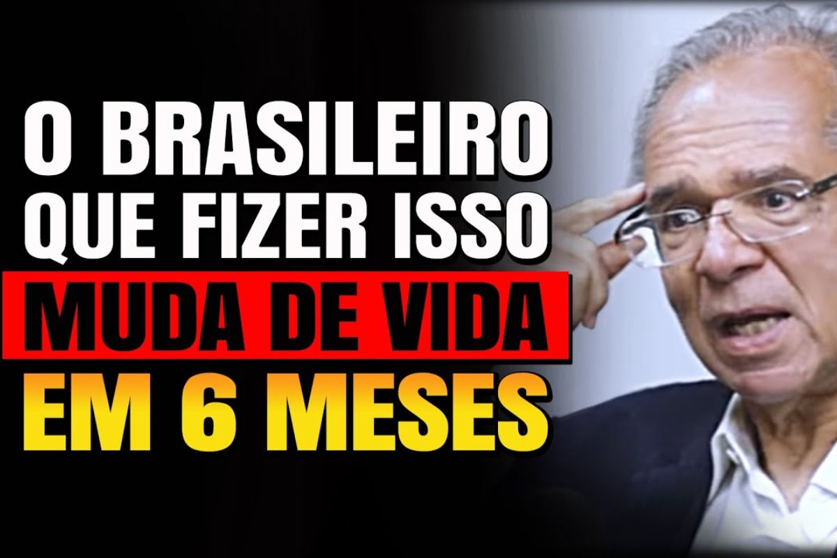 Paulo Guedes revela como o brasileiro pode enriquecer do zero com paixão, especialização, economia sólida e visão de longo prazo.