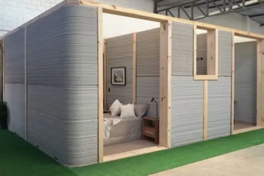 En Minas Gerais, la primera casa 3D de Brasil fue impresa en cuatro días y montada en ocho, a un costo de R$120 mil