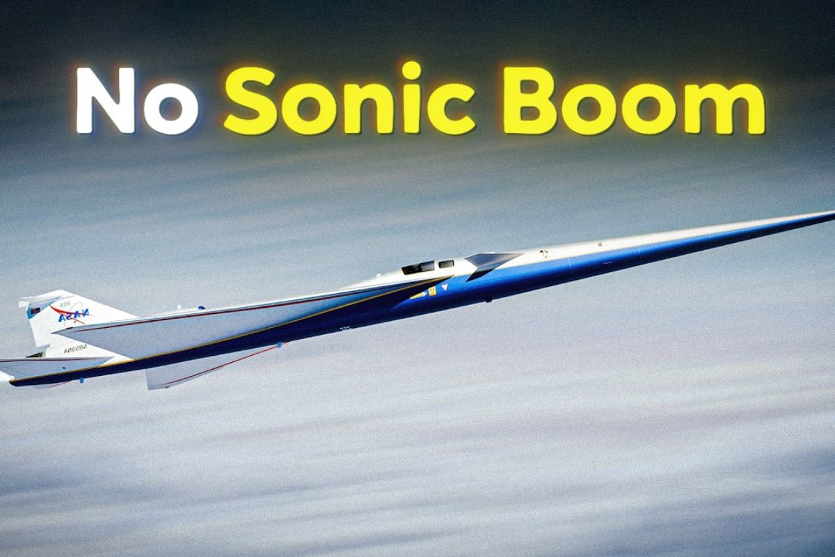 O avião mais avançado do mundo, o X-59 da NASA, promete romper a barreira do som e provar que o voo supersônico pode ser silencioso.