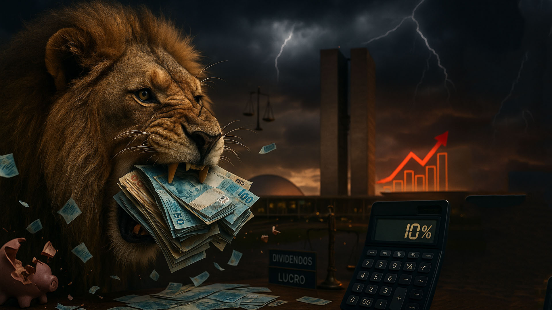 Estudo alerta que PL 1087 2025 pode elevar carga tributária brasileira sobre lucro a 40,6% e levar o Brasil ao topo global