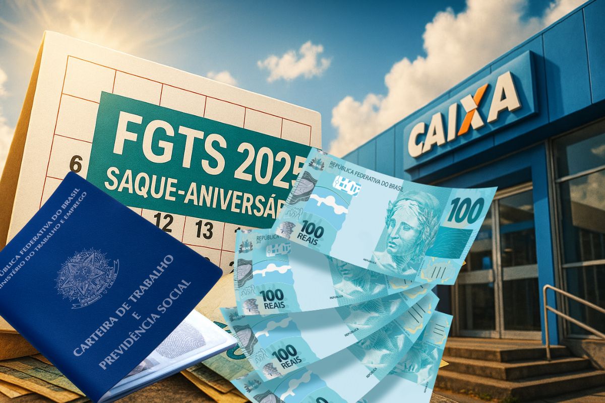 O governo federal divulgou o calendário completo do saque-aniversário do FGTS 2025, explicando diferenças com o saque-rescisão e orientando sobre prazos e adesão.