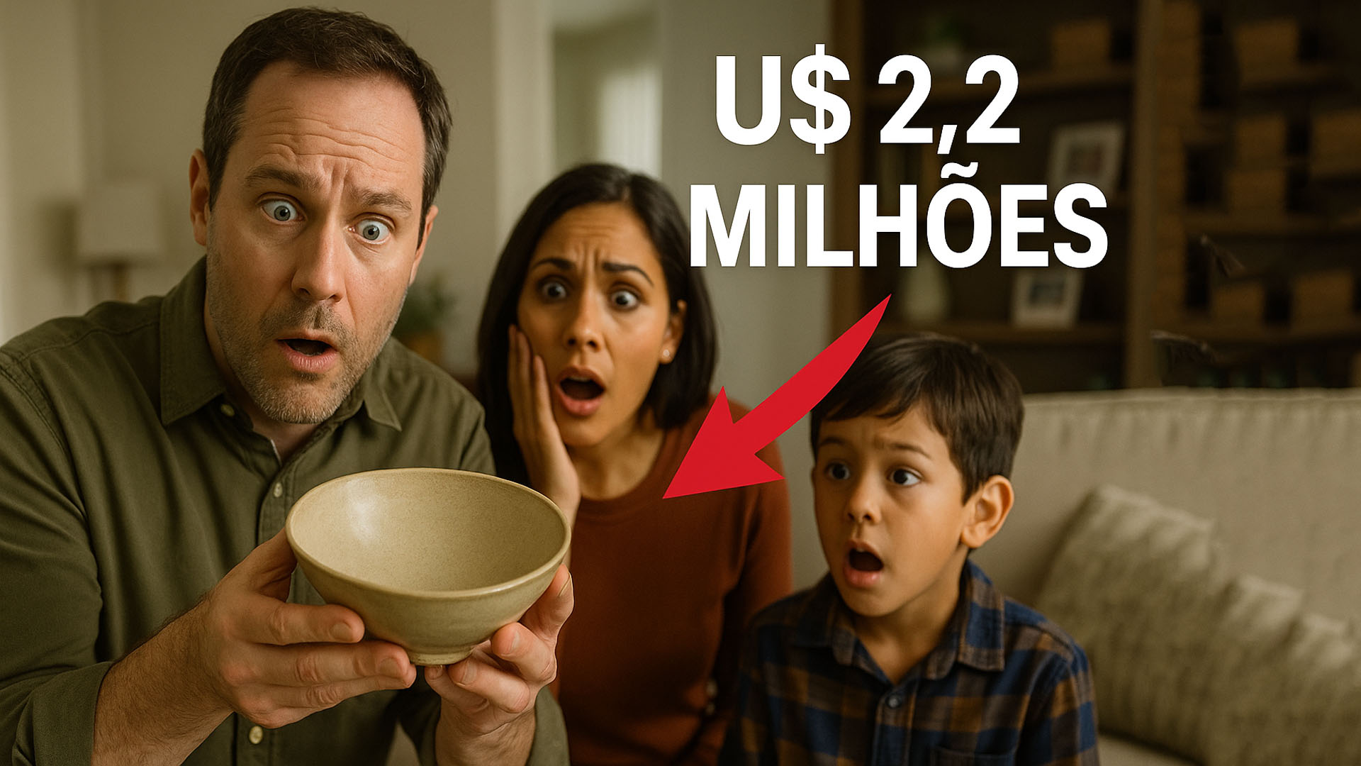 Família compra tigela por US$ 3 em venda de garagem e peça rara da dinastia Song é leiloada por US$ 2,2 milhões em Nova York