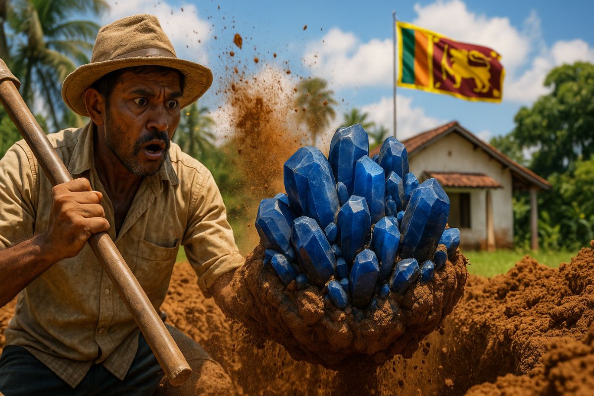 O aglomerado de safiras de 510 kg encontrado em Ratnapura, no Sri Lanka, avaliado em US$ 100 milhões, tornou-se um dos maiores símbolos das pedras preciosas do país, atraindo especialistas e reforçando a fama da cidade das joias no cenário mundial.