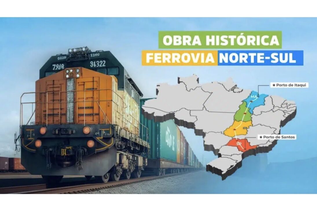 Ferrovia Norte–Sul tiene 4.155 km y cortará 12 estados: la obra comenzó hace 38 años y ya atravesó cinco gobiernos, dos recesiones y una pandemia