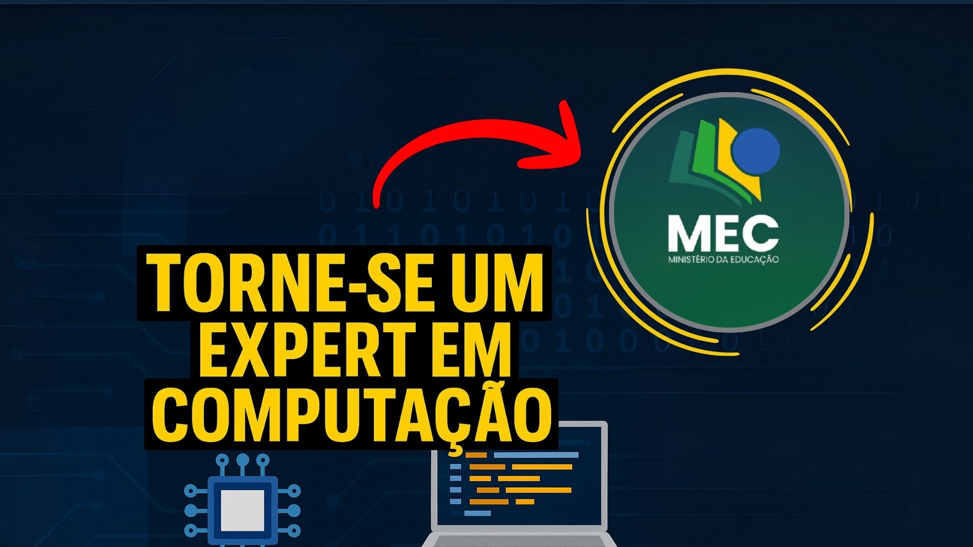 MEC abre inscrições para o PROFCOMP, mestrado gratuito e presencial em computação voltado a professores da rede pública.
