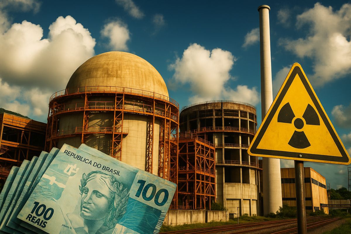 Angra 3 volta ao debate: governo avalia destino da usina nuclear em obra parada, que já consumiu bilhões e pode definir o futuro da energia no Brasil