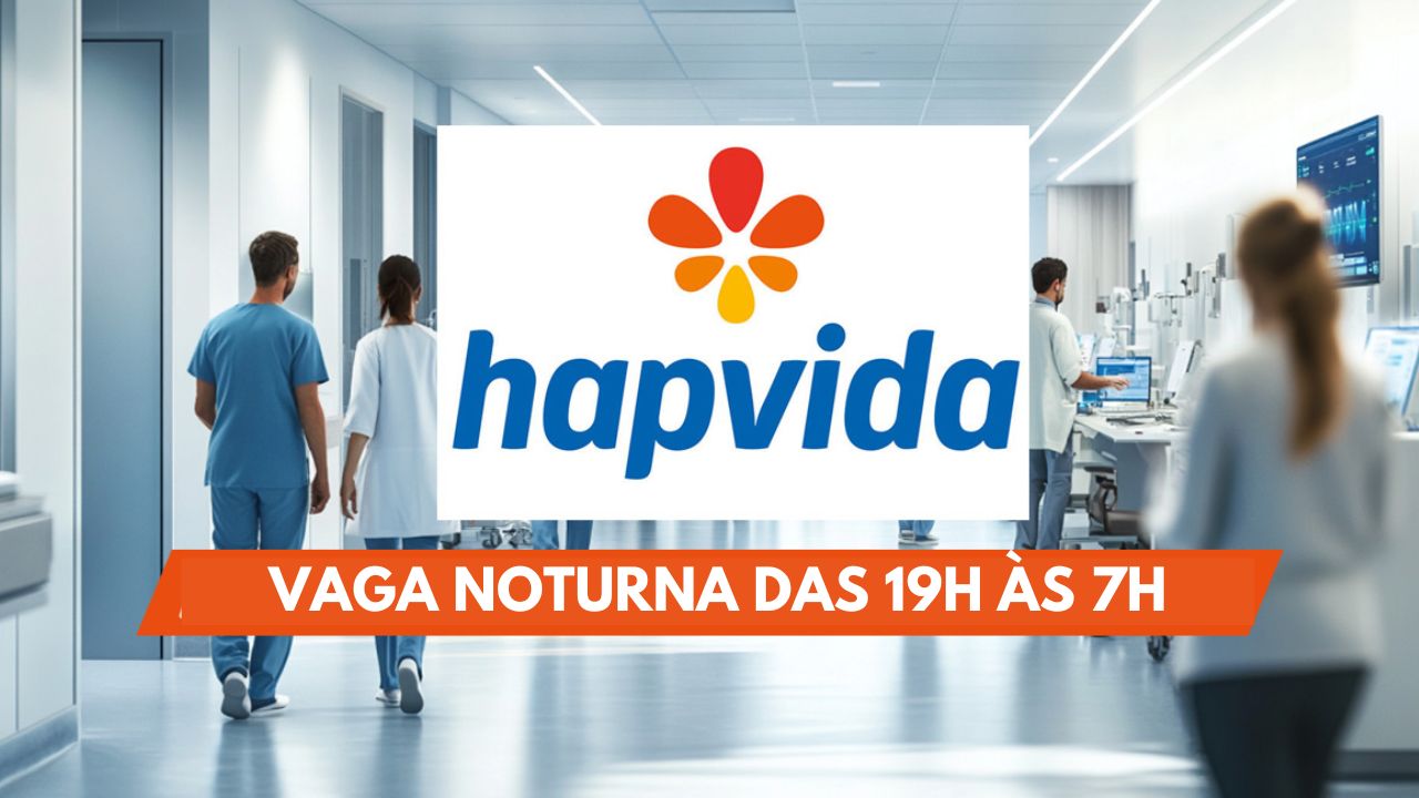 A Hapvida está com vaga noturna aberta para recepcionista hospitalar no Hospital do Coração, em Duque de Caxias (RJ), com escala 12x36 e diversos benefícios. Confira os detalhes e saiba como se candidatar.