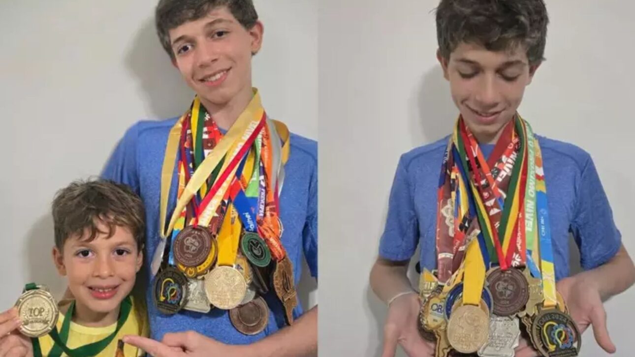 A los 13 años, Theo Correia suma 27 oros en olimpiadas científicas estudiando apenas 30 minutos al día. Conoce su rutina.