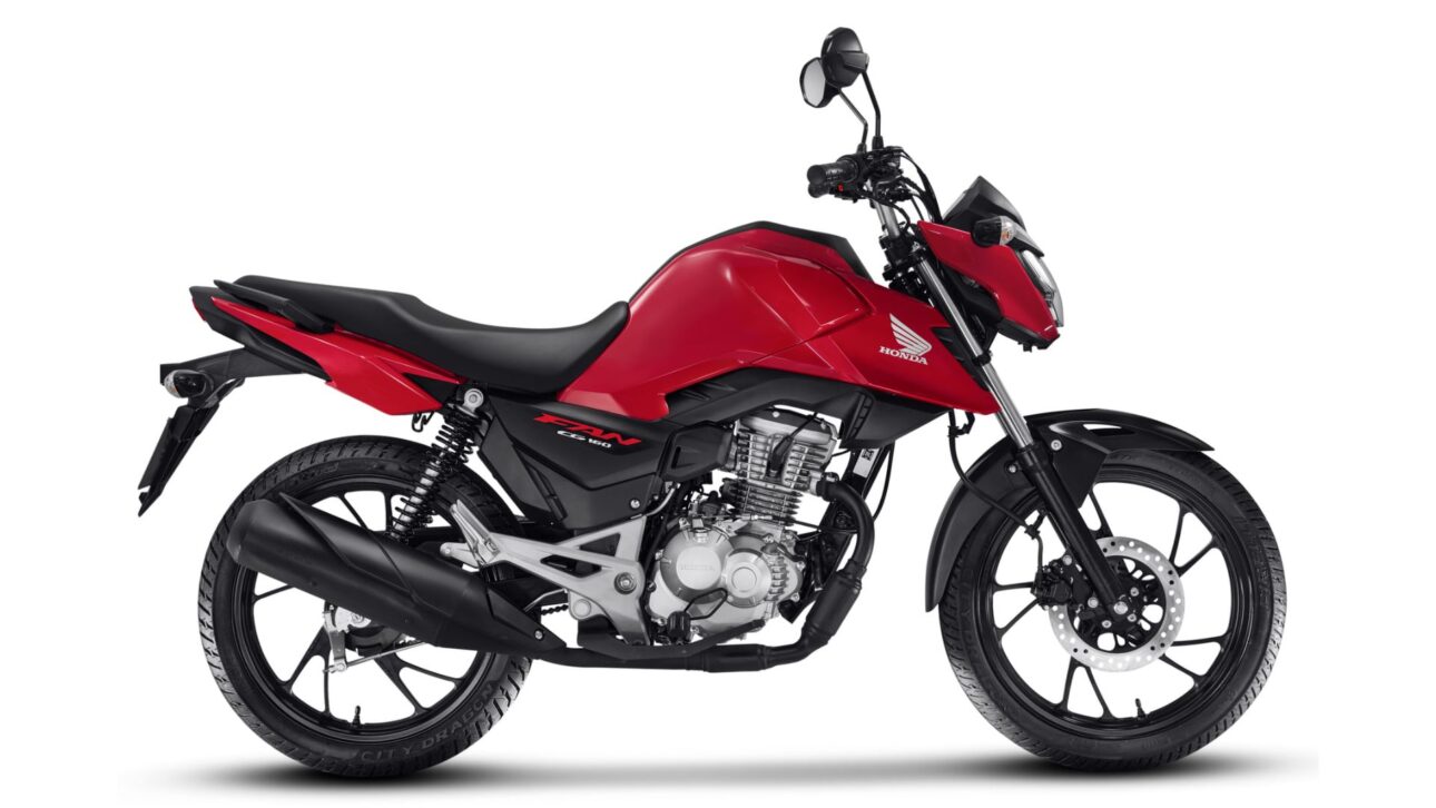 Honda CG 160 2026 mantiene liderazgo en Brasil con consumo de até 40 km/l, precio accesible y motor de 162,7 cc.