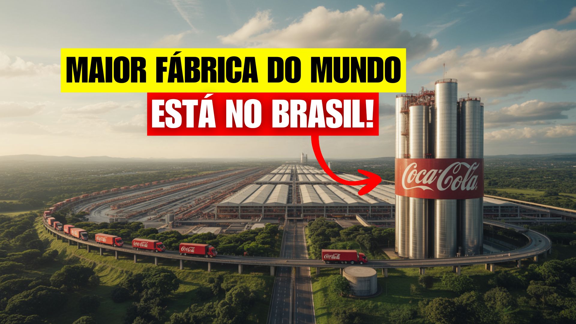 A maior fábrica da Coca-Cola do mundo fica em Jundiaí, com 2 bilhões de litros anuais e tecnologia que movimenta o polo logístico do Brasil.