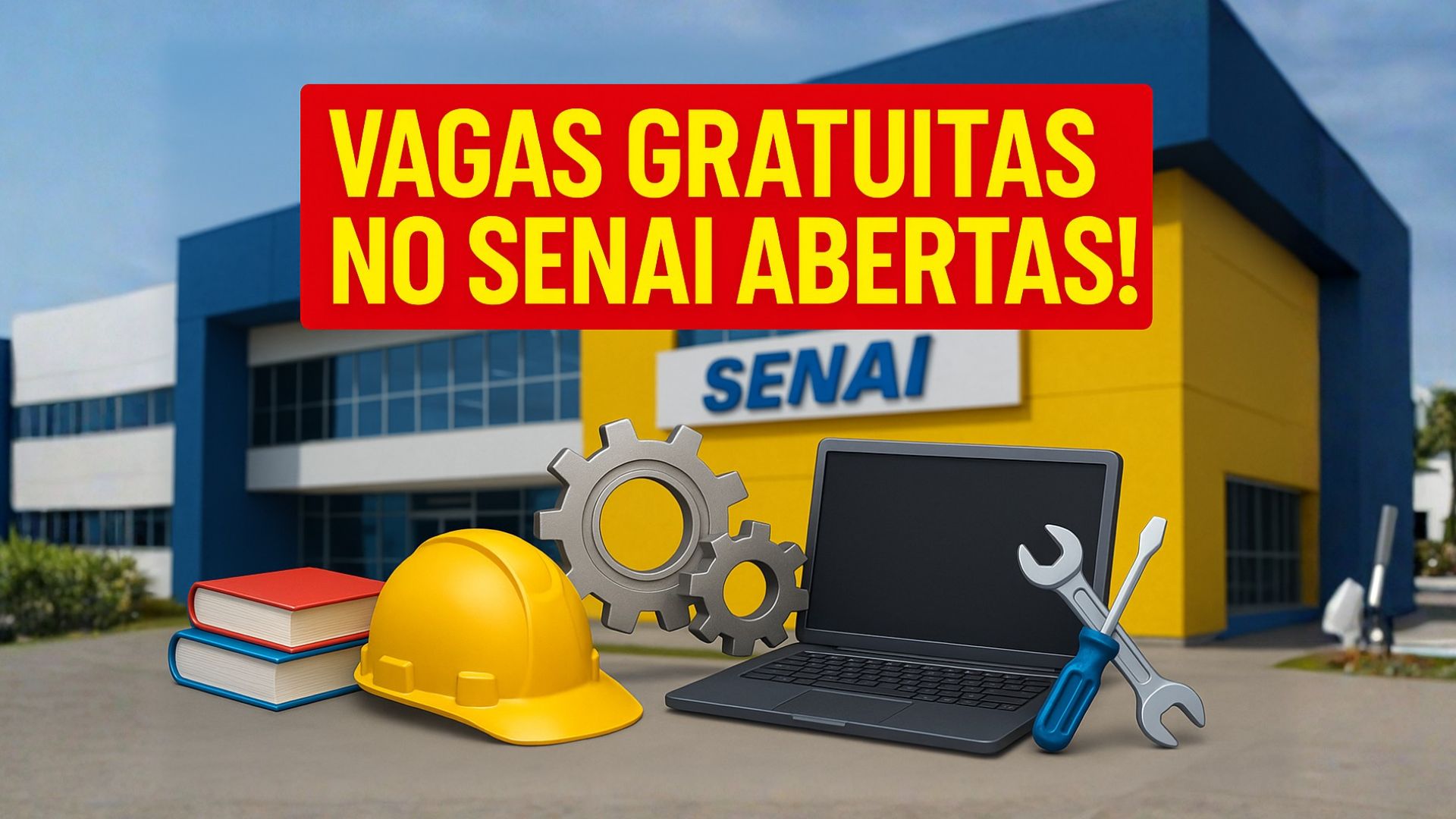 Senai abre 160 vagas para cursos técnicos gratuitos em Caruaru e Belo Jardim, com opções presenciais e EAD. Inscrições online.