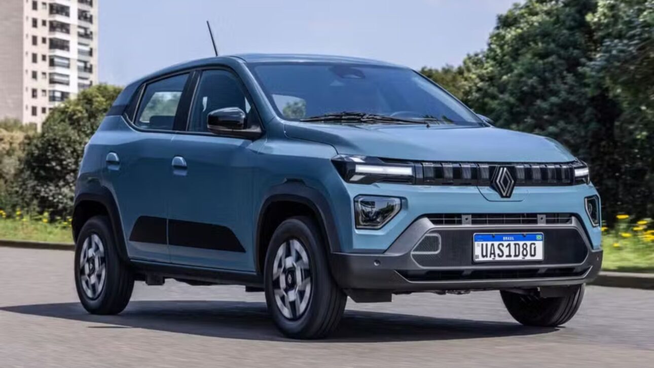 Renault Kwid E-Tech 2026 llega al Brasil por R$ 99.990, con nuevo diseño, más tecnología y se convierte en el coche eléctrico más barato del país.