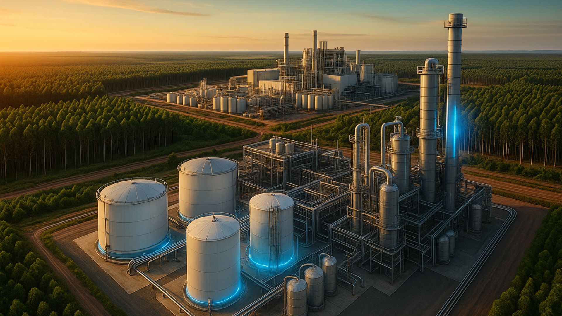 Nova fábrica de hidrogênio e planta da Arauco prometem impulsionar a bioeconomia e gerar milhares de empregos em Mato Grosso do Sul.