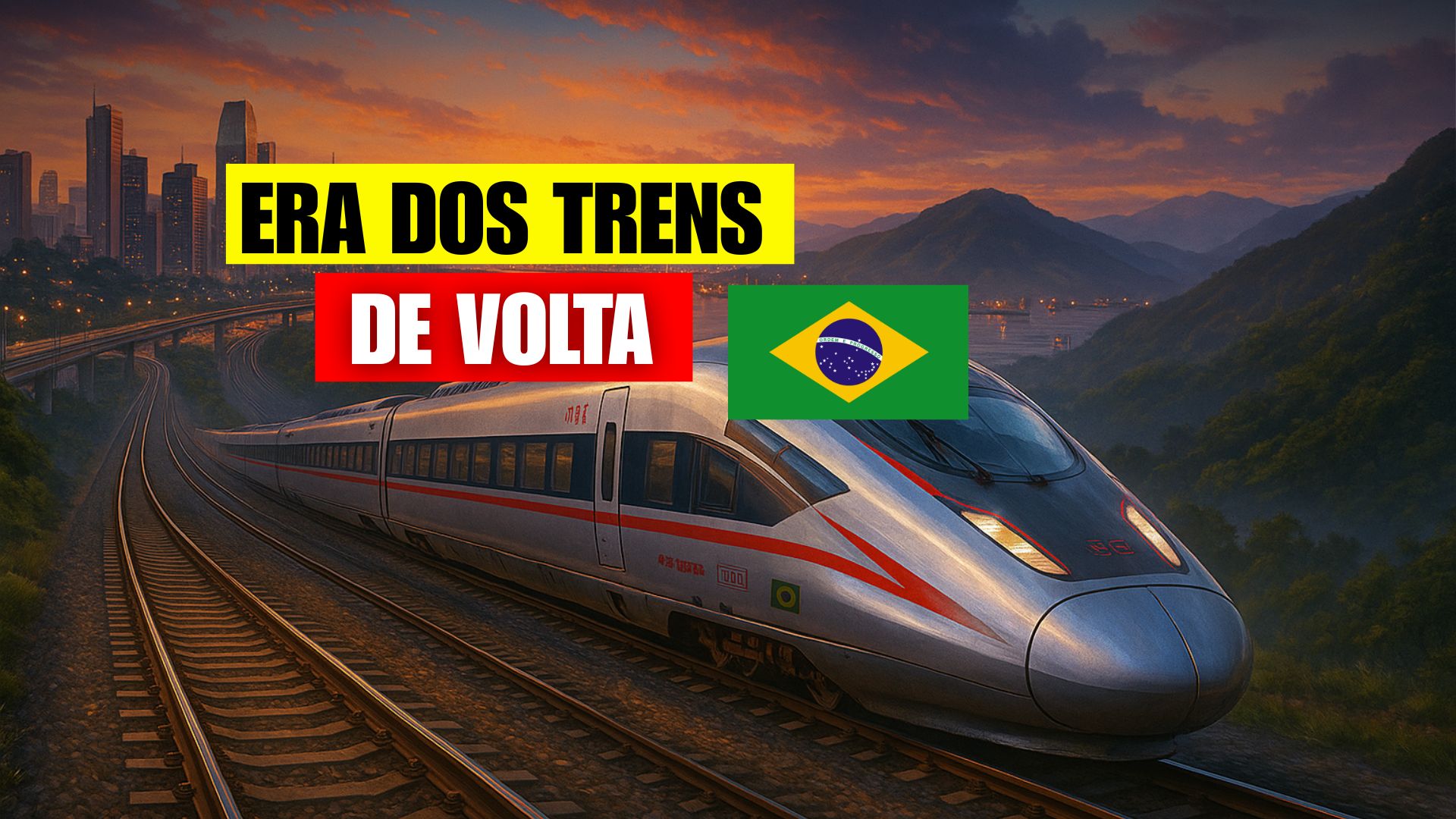 Super trem deve ligar São Paulo a Santos com trajeto direto e investimento bilionário da gigante chinesa CRRC. Saiba os planos do governo.