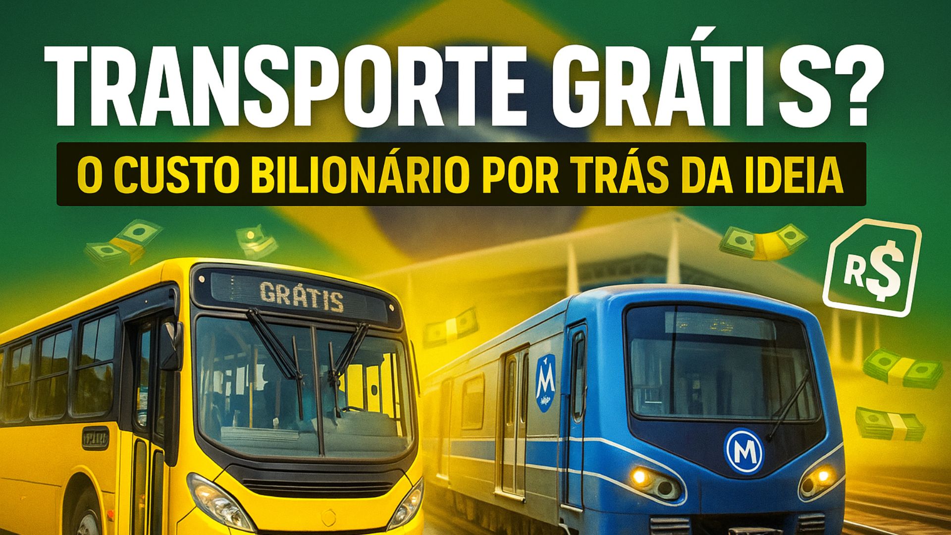 Governo estuda tarifa zero no transporte público, com custo anual de R$ 90 bilhões e revisão de subsídios e vale-transporte.