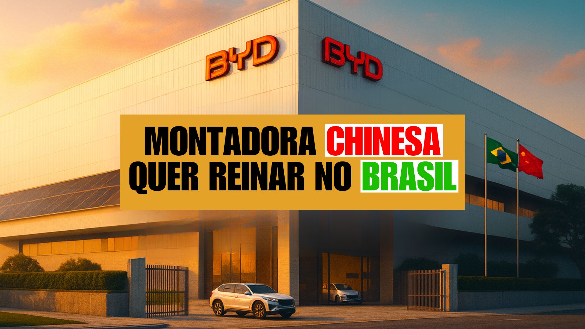 BYD inaugura megafábrica de R$ 5,5 bilhões em Camaçari (BA), promete 20 mil empregos e impulsiona a produção de carros elétricos no Brasil.