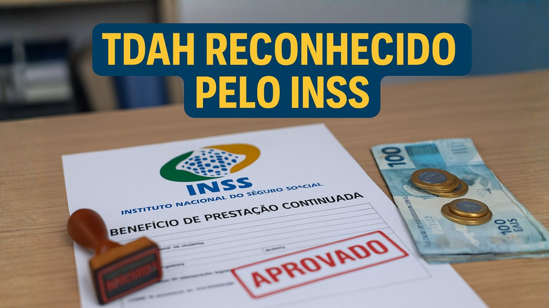 Crianças com TDAH podem receber BPC do INSS se houver limitação duradoura e baixa renda familiar comprovada. Entenda os critérios.