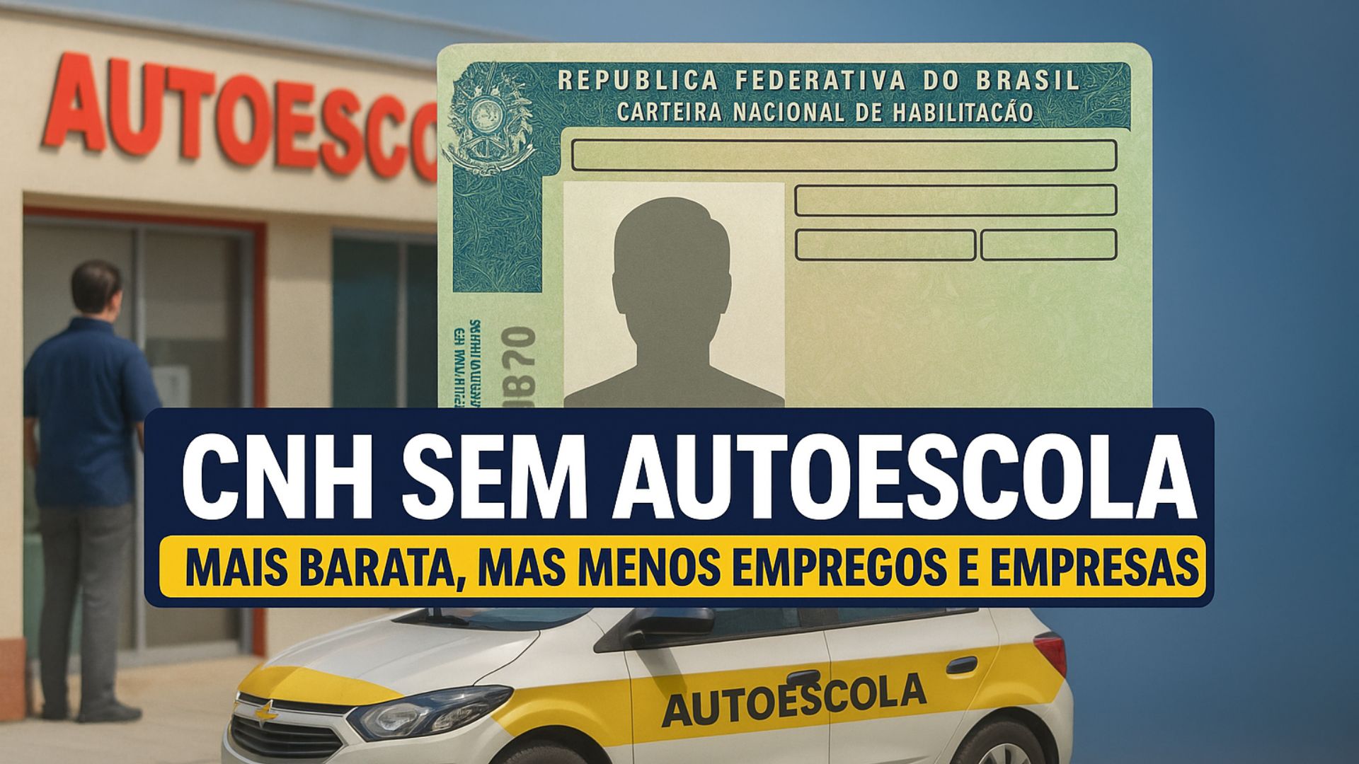 Proposta do governo pode permitir CNH sem autoescola e afetar milhares de empregos no setor. Entenda o impacto e o que está em debate.