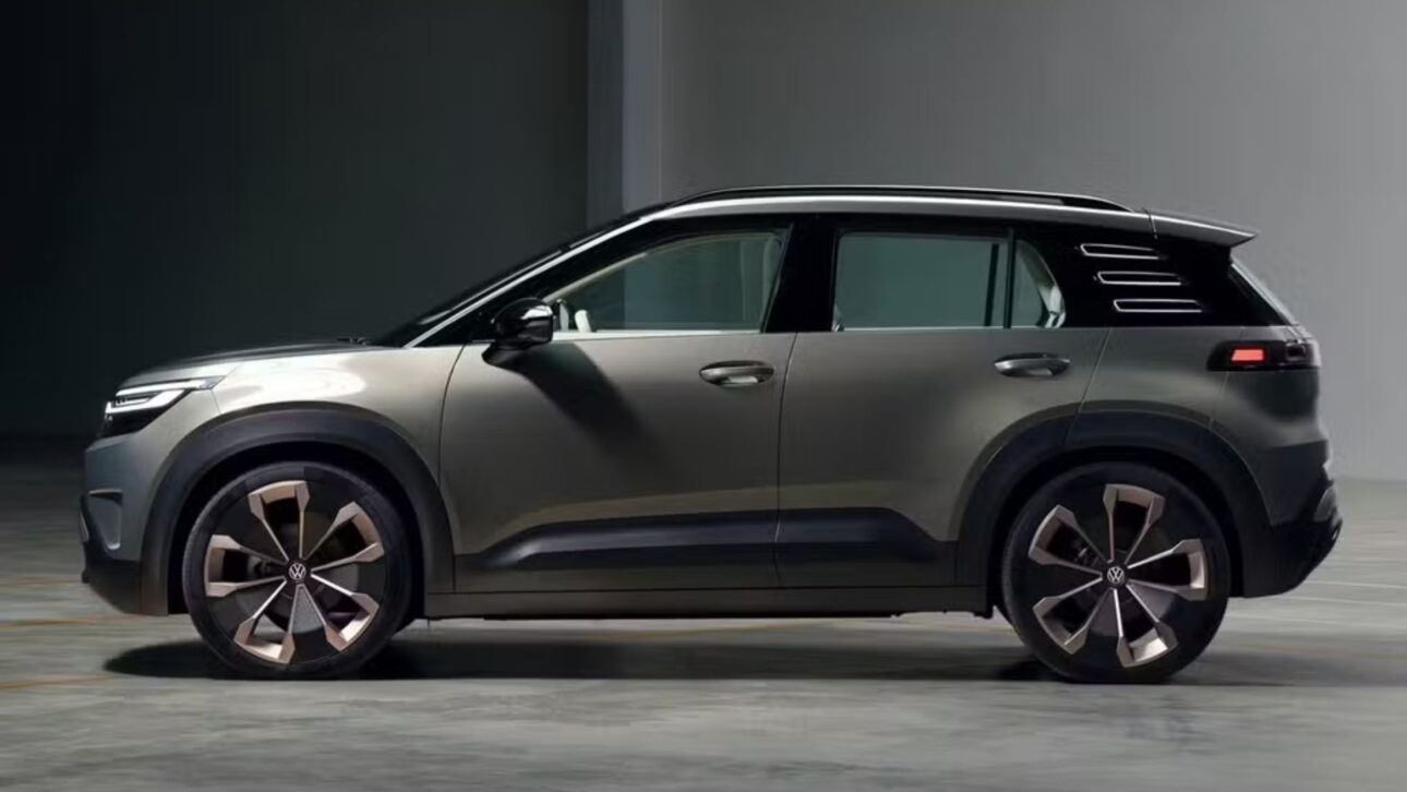 Nuevo Volkswagen T-Cross 2027 tendrá motor 1.5 TSI híbrido, diseño inspirado en el ID. Cross y tecnologías avanzadas del Golf europeo. ( Foto: Proyección: João Kleber Amaral/Autoesporte)