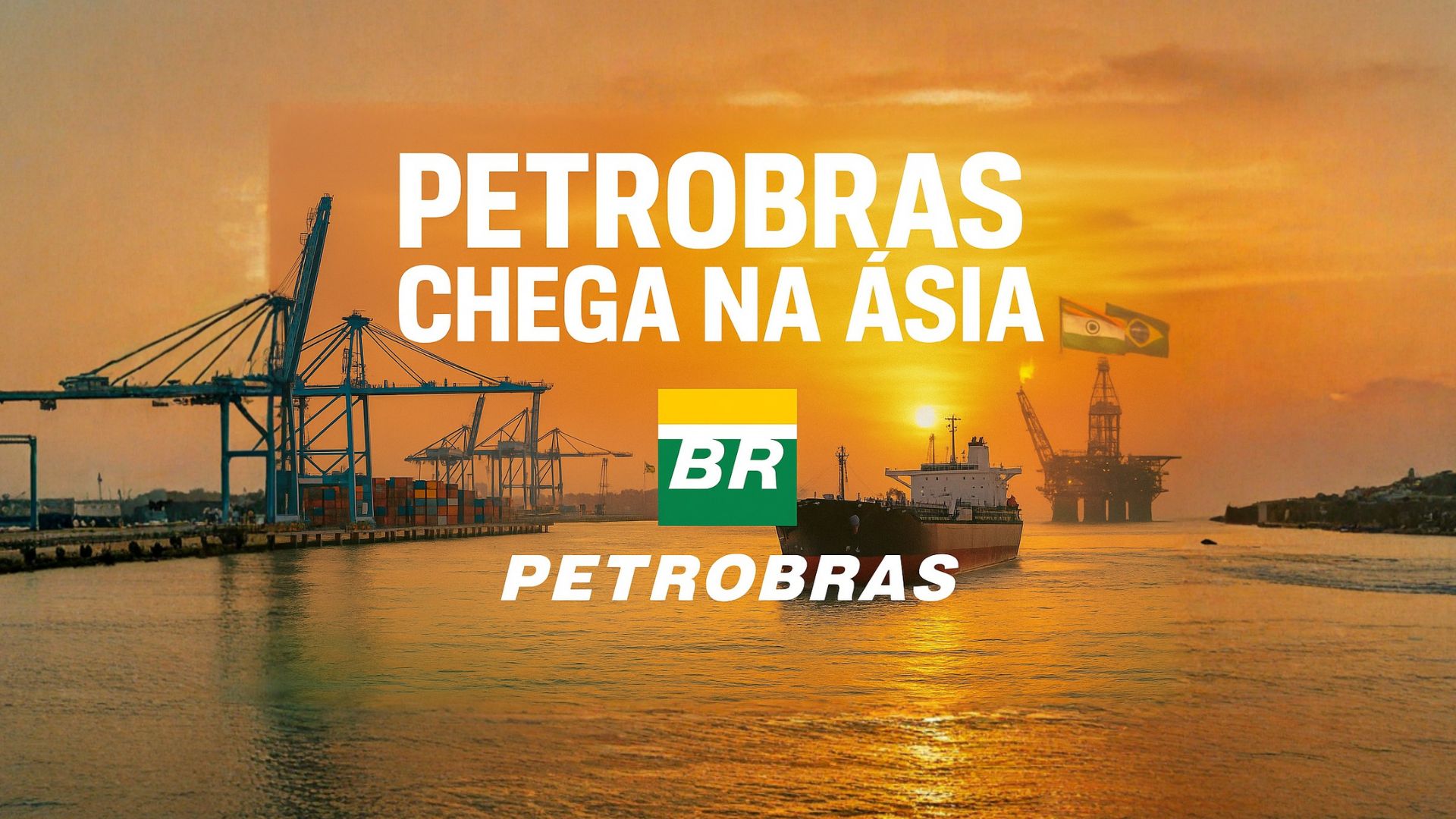 Petrobras fecha contrato bilionário com a Índia para exportar 6 milhões de barris de petróleo, ampliando a presença brasileira na Ásia.