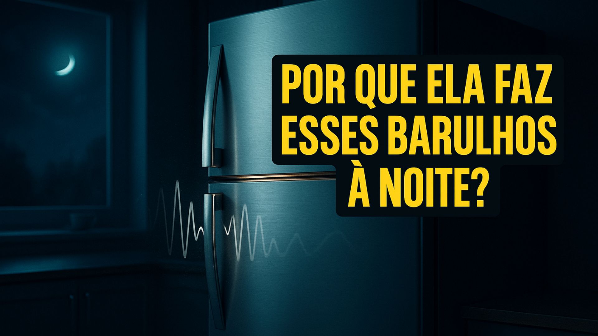 Descubra por que sua geladeira faz estalos altos à noite e quando o barulho pode indicar falha no funcionamento do eletrodoméstico.